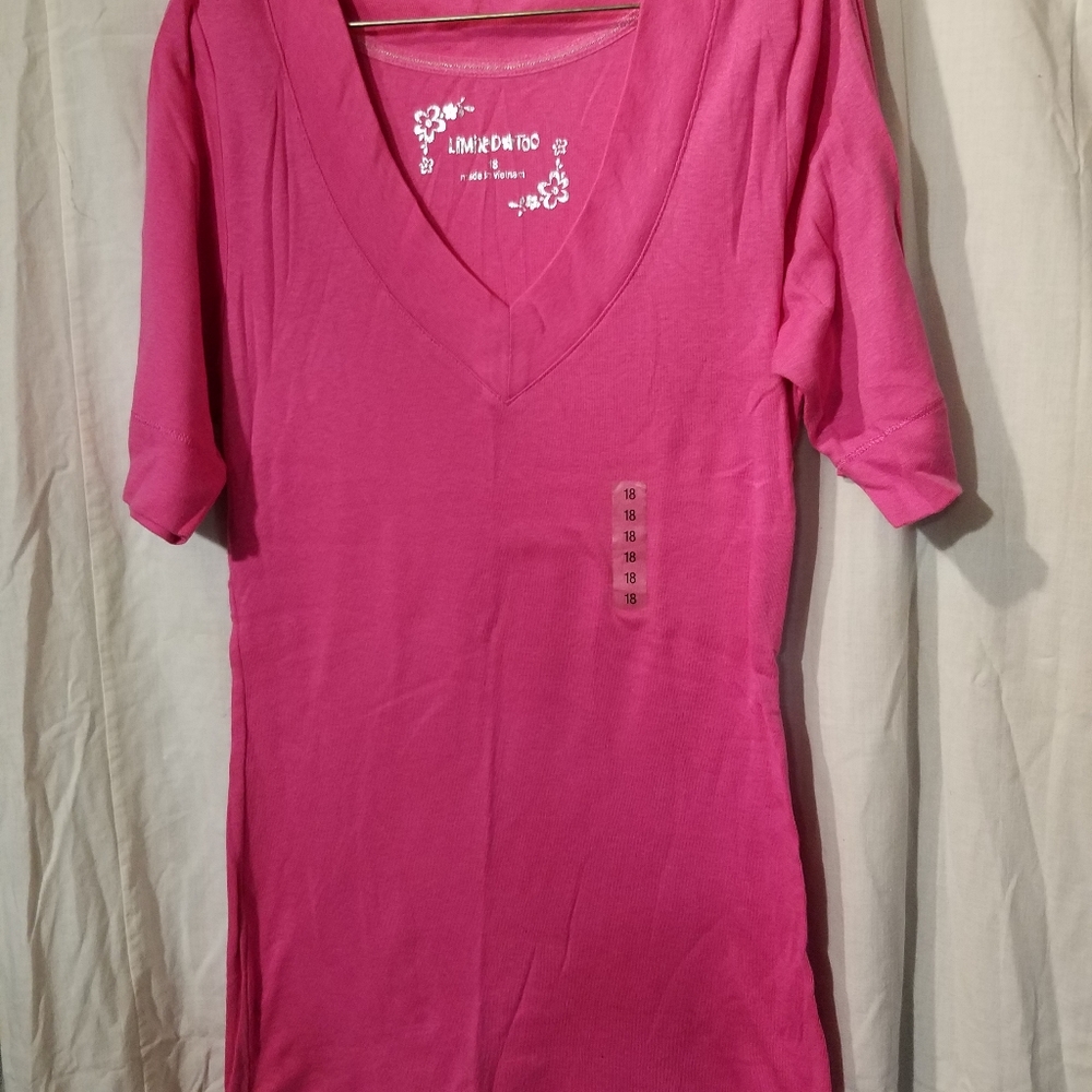 Hot pink top